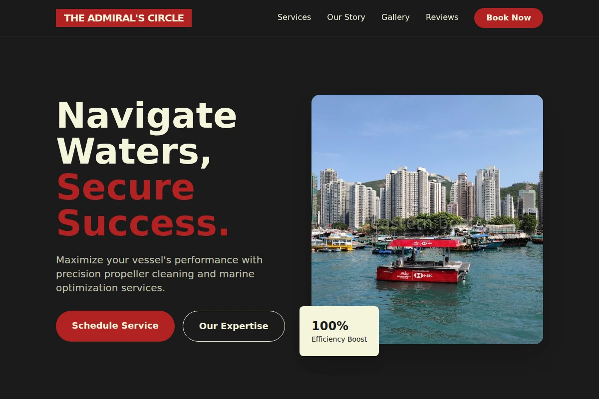 Propeller Boat Cleaning