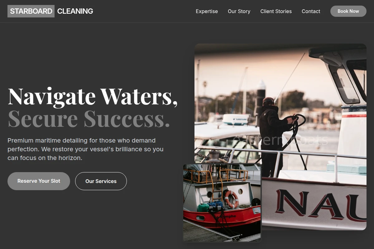 Starboard Boat Cleaning