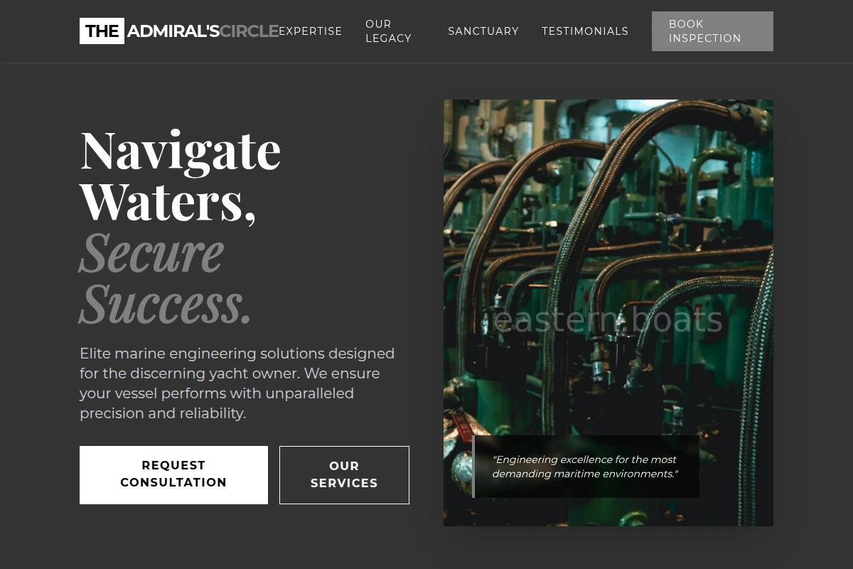 Yacht Marine Engineering