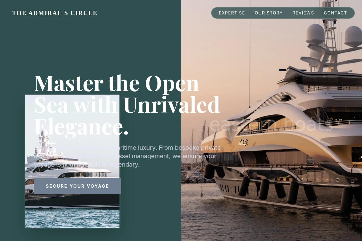 Foredeck Yacht