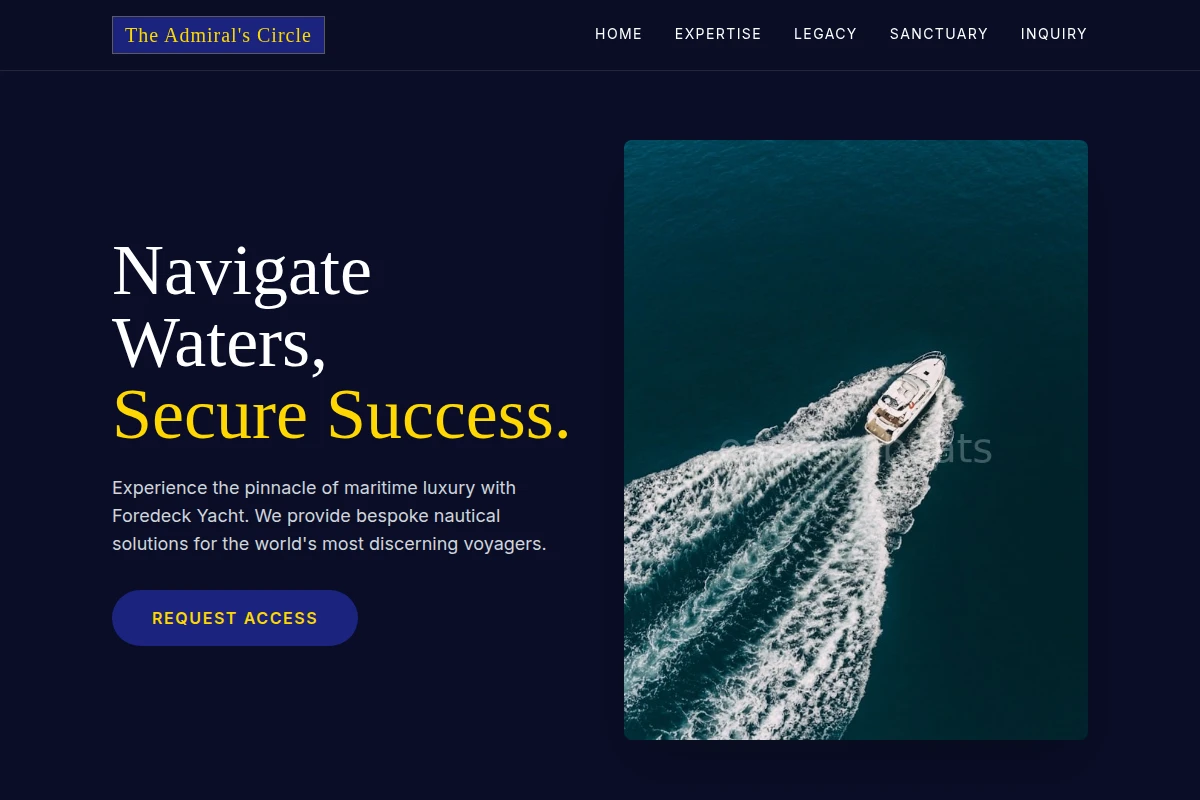 Foredeck Yacht